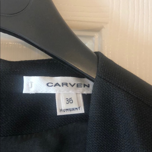 Carven Sleeveless Gabardine Dress - Picture 3 of 7